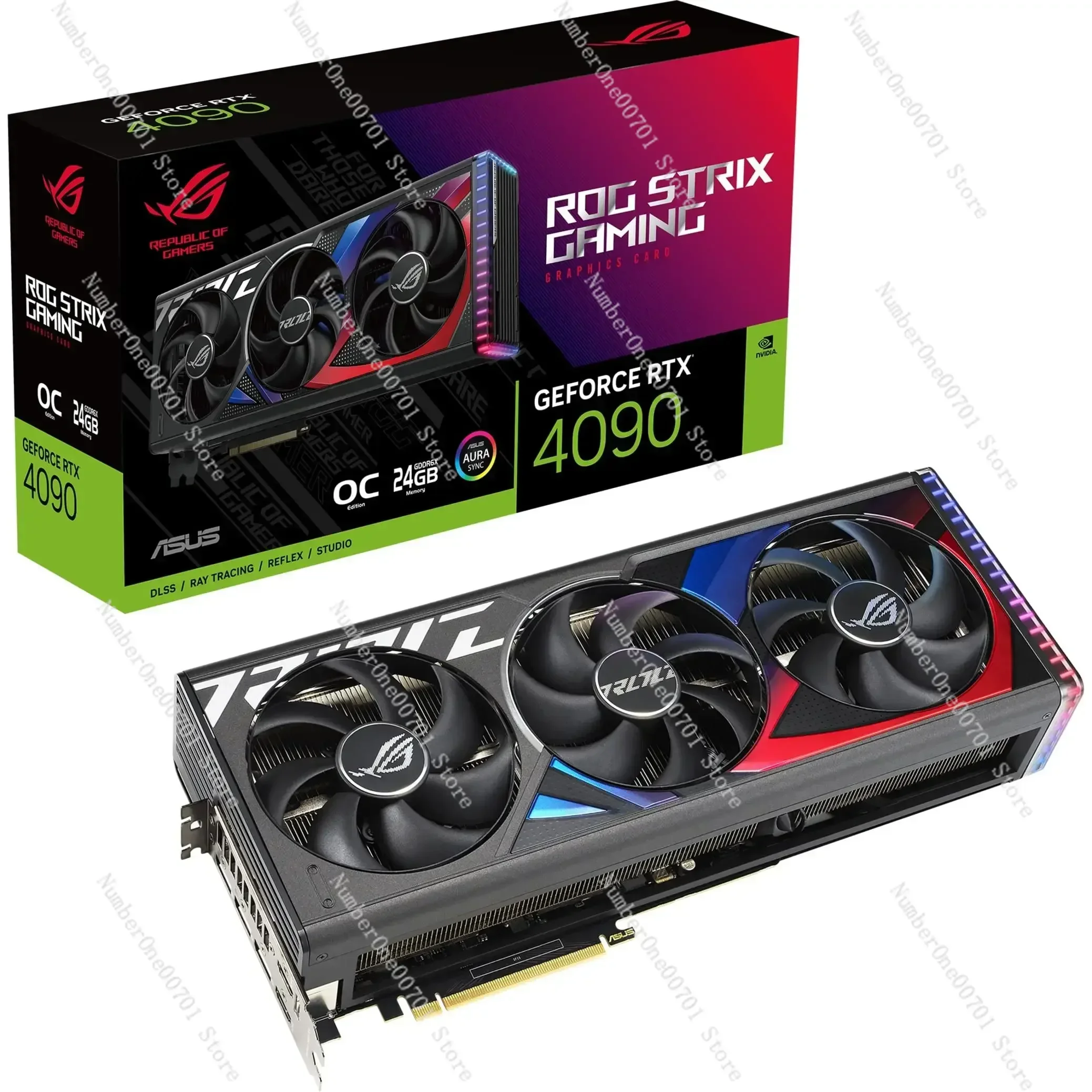 Rtx 4090 24Gb Graphics Card - Nowe Oryginalne Autentyczne Karty Graficzne Rog_Strix_GeForce_RTX