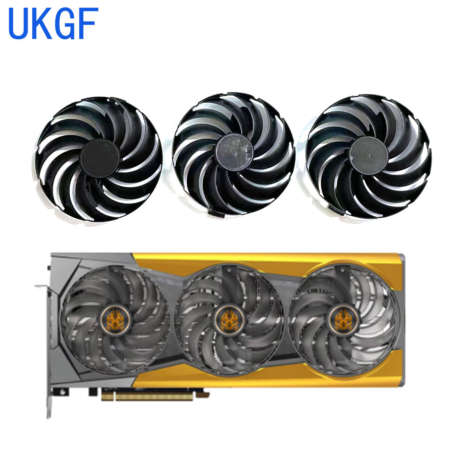 Rx 6900 Xt 16Gb - Wentylator zamienny do karty graficznej Sapphire