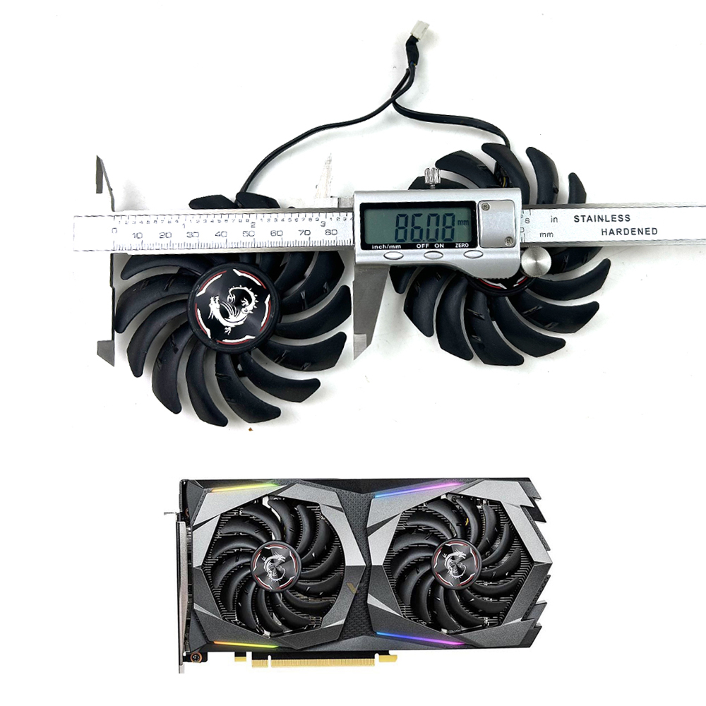 Rtx 4080 Super 16Gb - Wentylator GPU PLD09210S12HH 4PIN GTX1660 1650