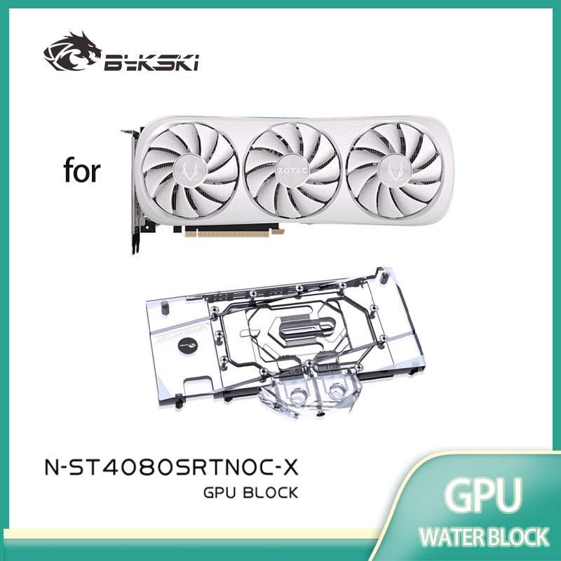 Rtx 4080 Super 16Gb - Blok chłodzący GPU Bykski do karty