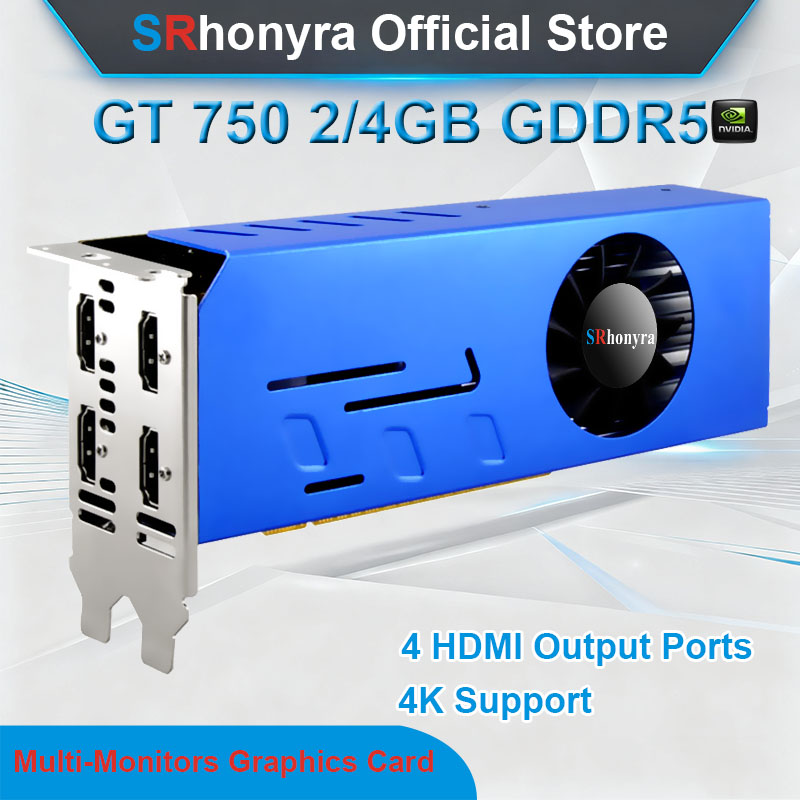 Karta graficzna SRhonyra GeFor – 4 Hdmi Multi Monitor Video Card 4K recenzja i cena