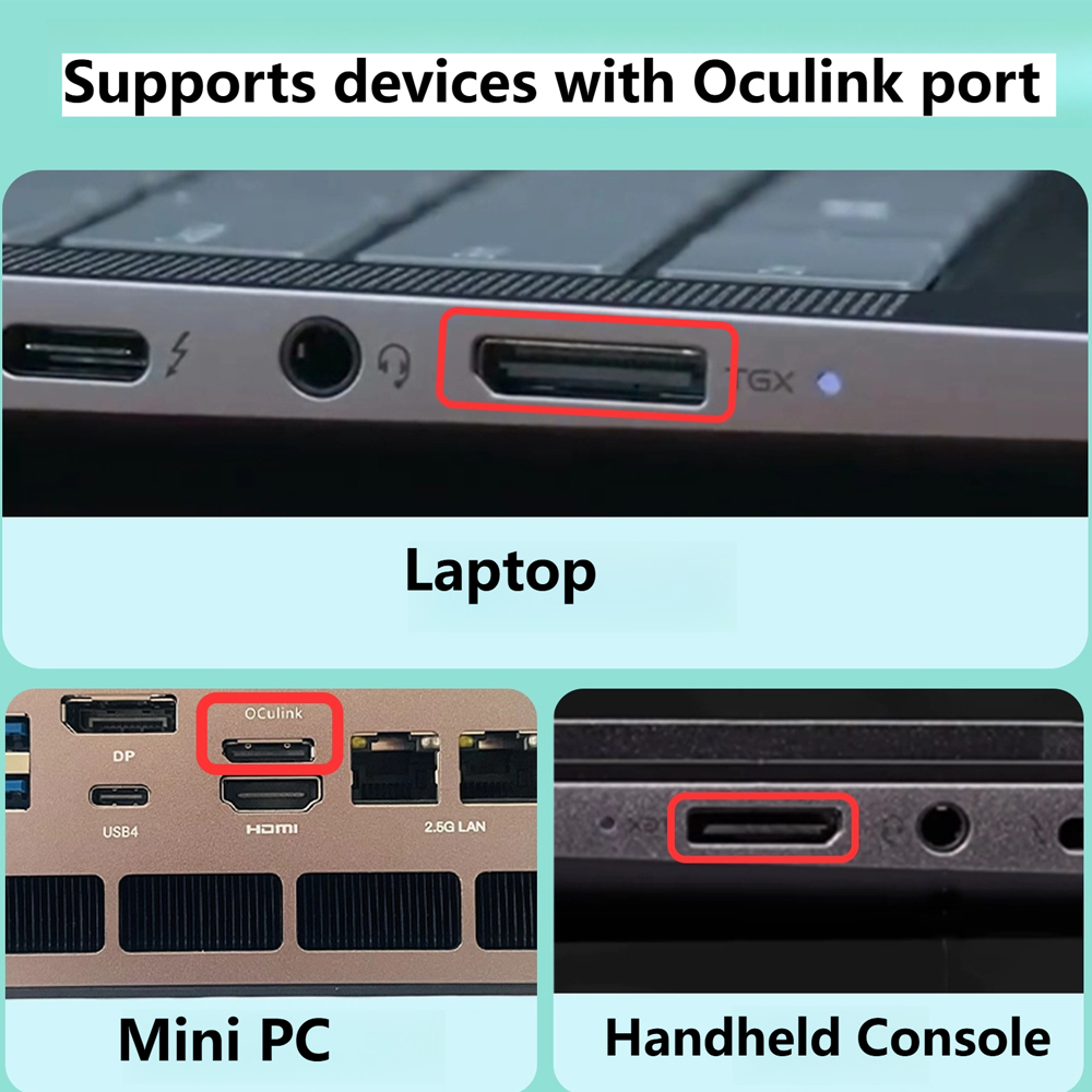 Stacja dokująca Oculink eGPU d – Oculink Egpu Dock Graphics Card recenzja i cena