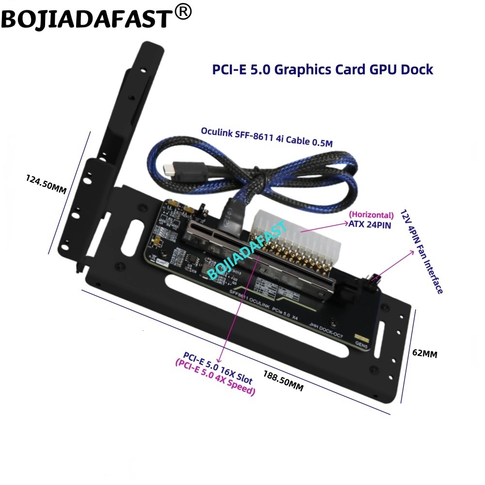 PCI-E 5.0 X4 OCuLink Zewnętrzn – Oculink Egpu Dock Graphics Card recenzja i cena