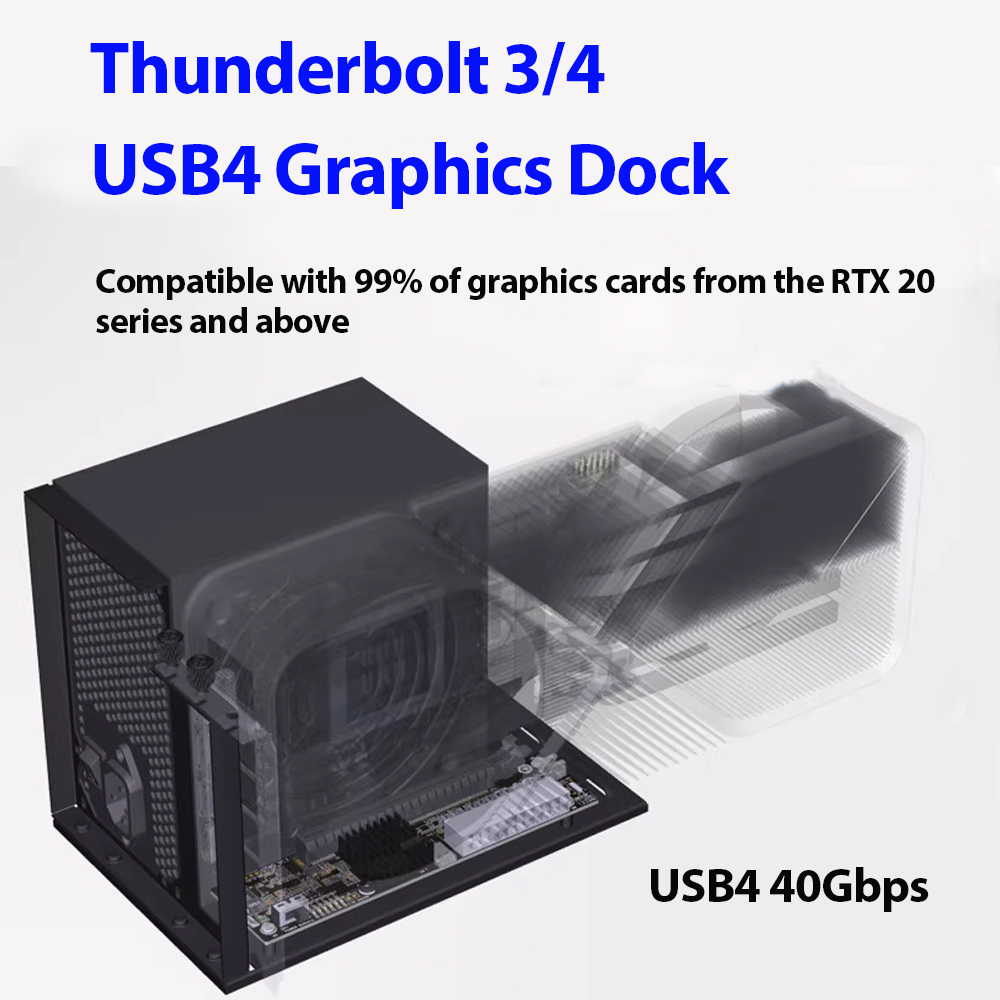 ADT-Link USB4 eGPU Dock Thunde – Thunderbolt 4 External Gpu Enclosure recenzja i cena