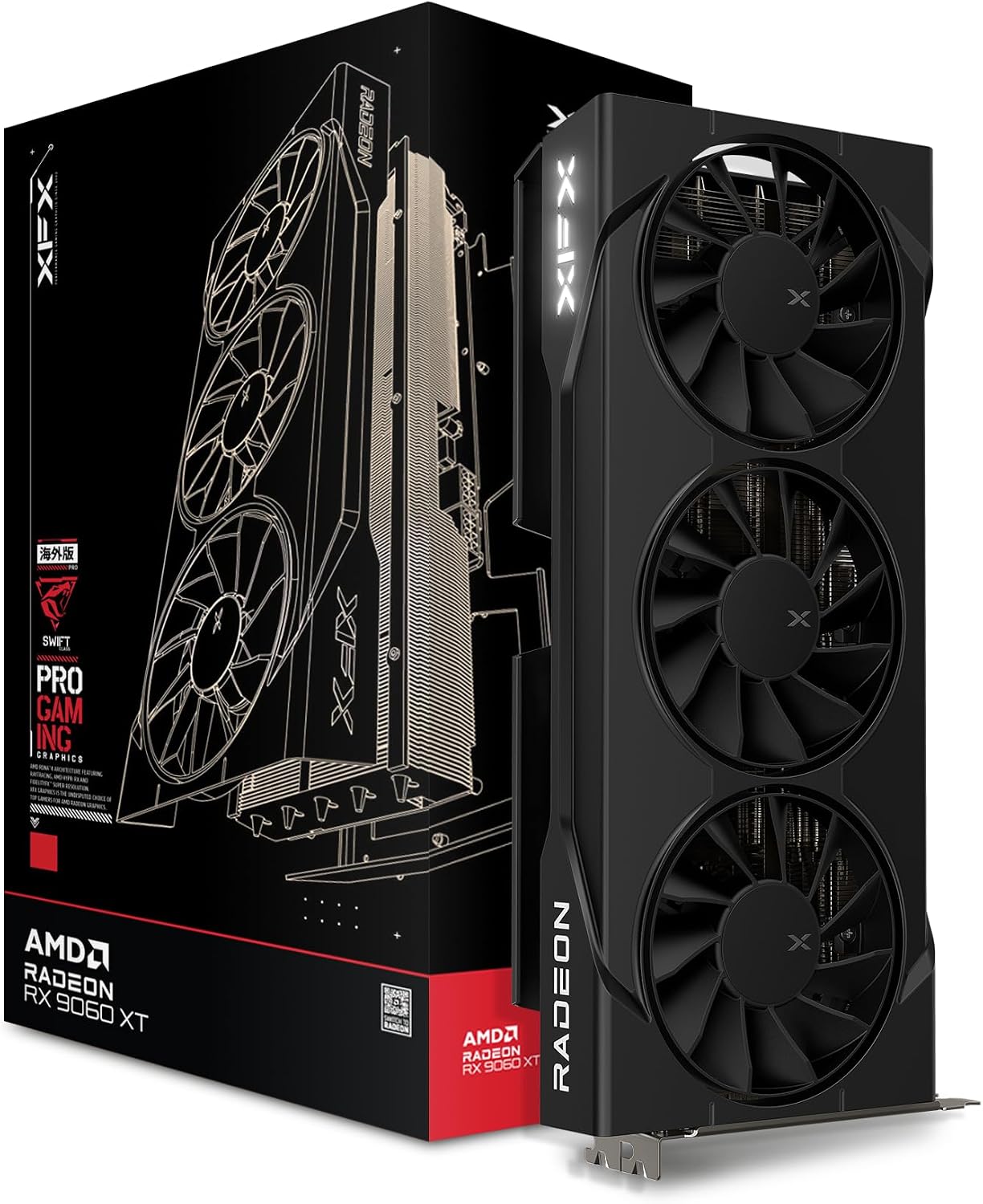 Swift AMD Radeon RX 9060 XT OC – Triple Fan Gaming Graphics Card 16Gb recenzja i cena