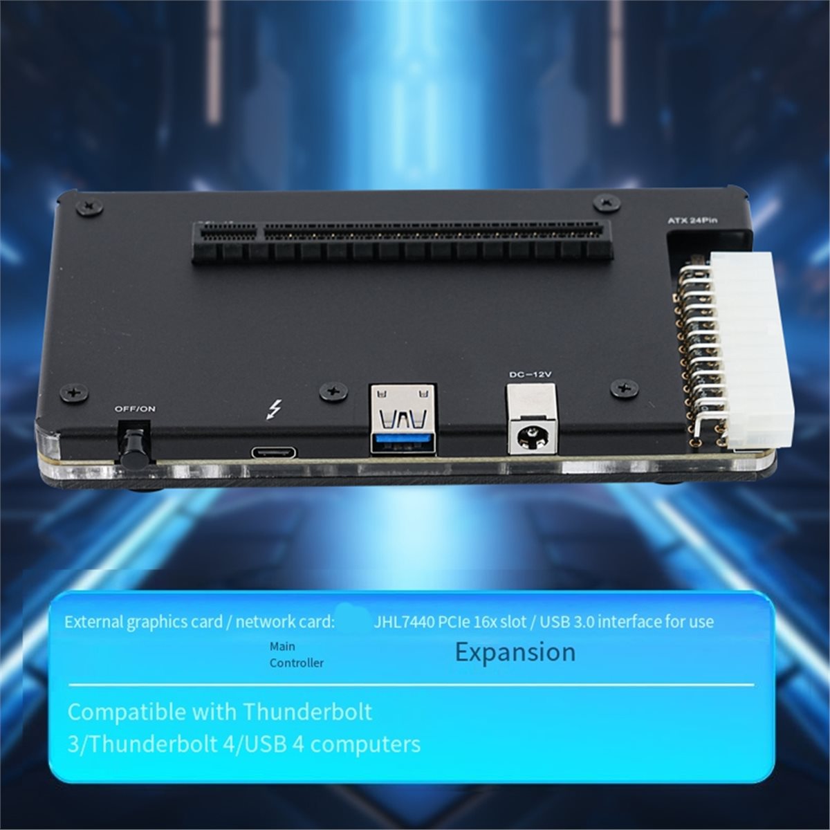 Profesjonalna zewnętrzna karta – Thunderbolt 4 External Gpu Enclosure recenzja i cena