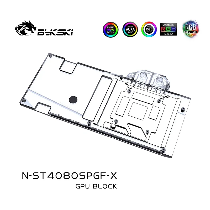 Bykski N-ST4080SPGF-X Blok GPU – Rtx 4080 Super 16Gb recenzja i cena
